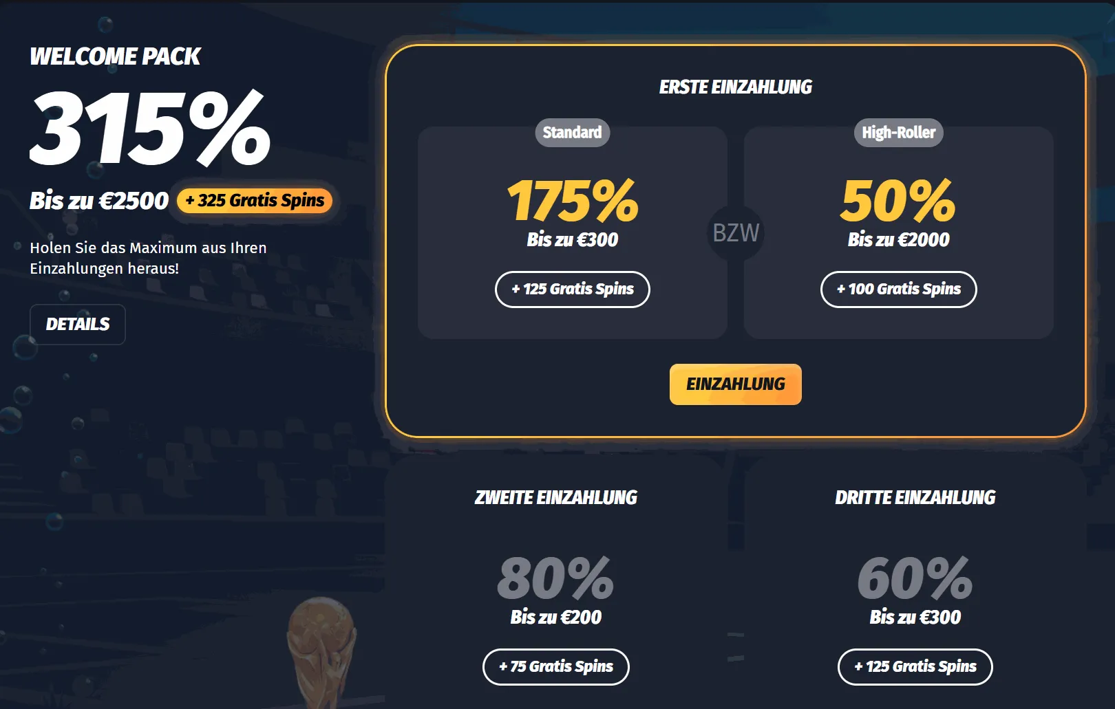 Winshark Online Casino Schweiz Paysafe